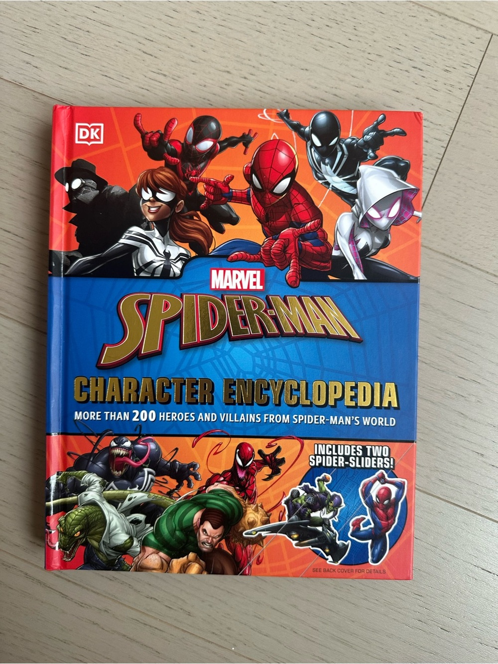Marvel Spider-Man Character Encyclopedia — Red/Blue Cover